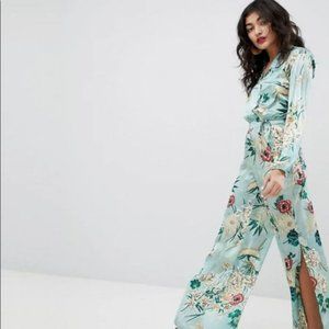 RD & KOKO HIGH WAISTED WIDE LEG TROUSERS SIZE L